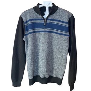Studio by Omega Men Quarter Zip Pullover Sweater